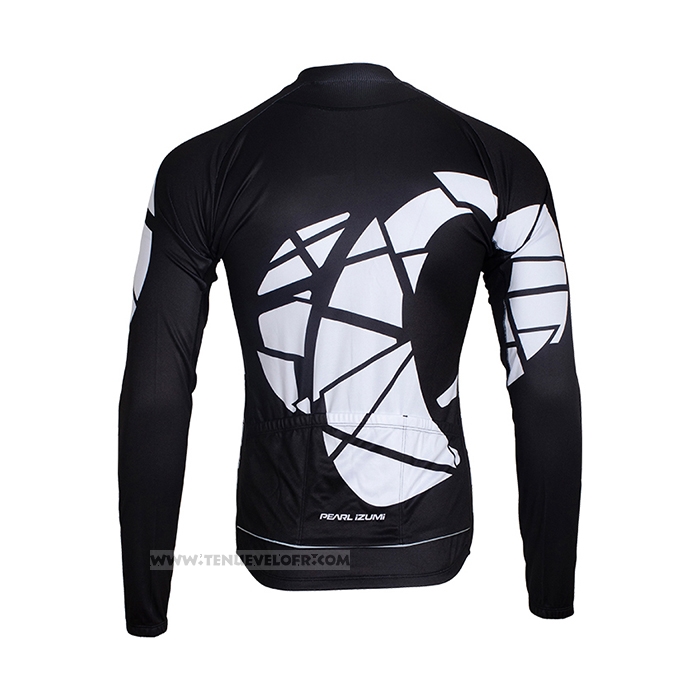 2021 Maillot Cyclisme Pearl Izumi Noir Manches Longues et Cuissard